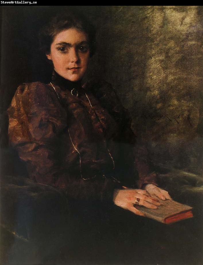 William Merritt Chase The girl